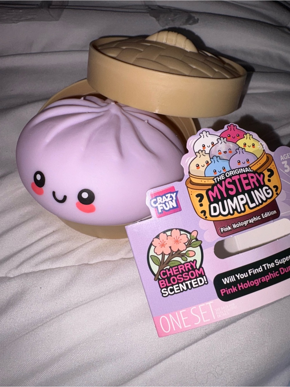 Light Purple RMS Mystery Dumpling Cherry Blossom Scented